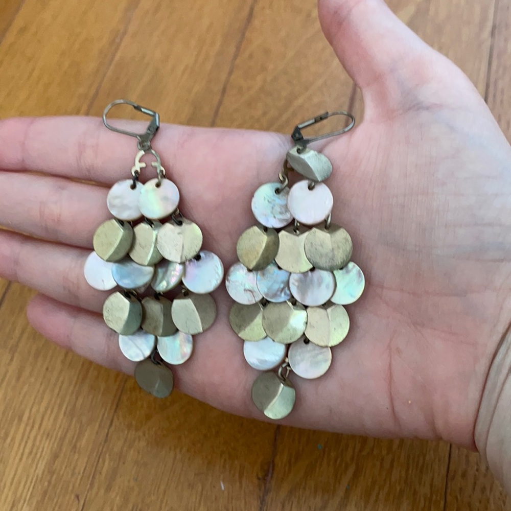 Drop earrings